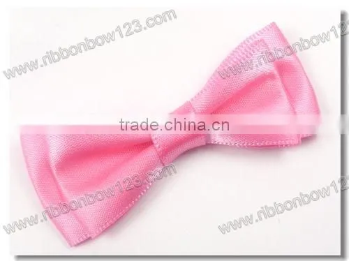 Flat bow knot striped grosgrain ribbon
