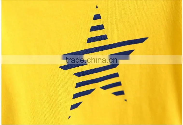 High quality organic cotton t shirt for boy kids t shirt with new design
