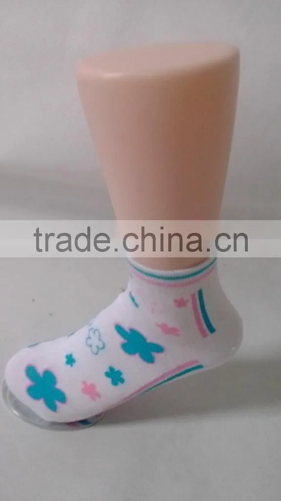 flower pattern sports women socks