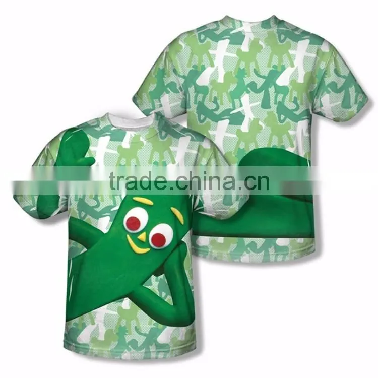 Wholesale custom fashion sublimated printing dry fit loose ladies/womens running shirts