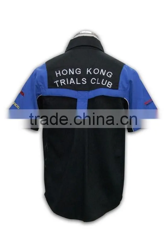 Turn-down collar Shirt ActivityTeam Shirt Embroider logo Shirt