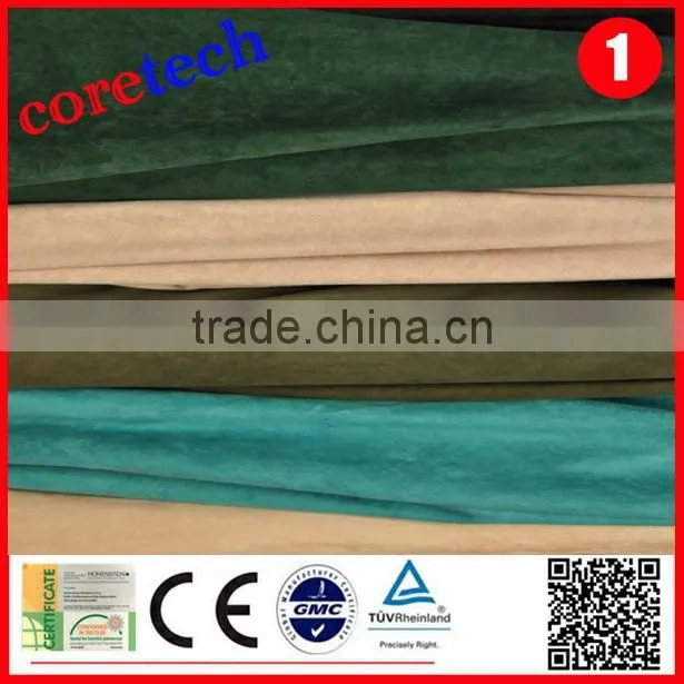 Durable popular wicking property suede, suede fabric