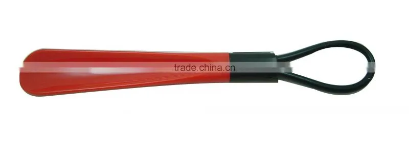 Daily use custom long plastic shoe horn