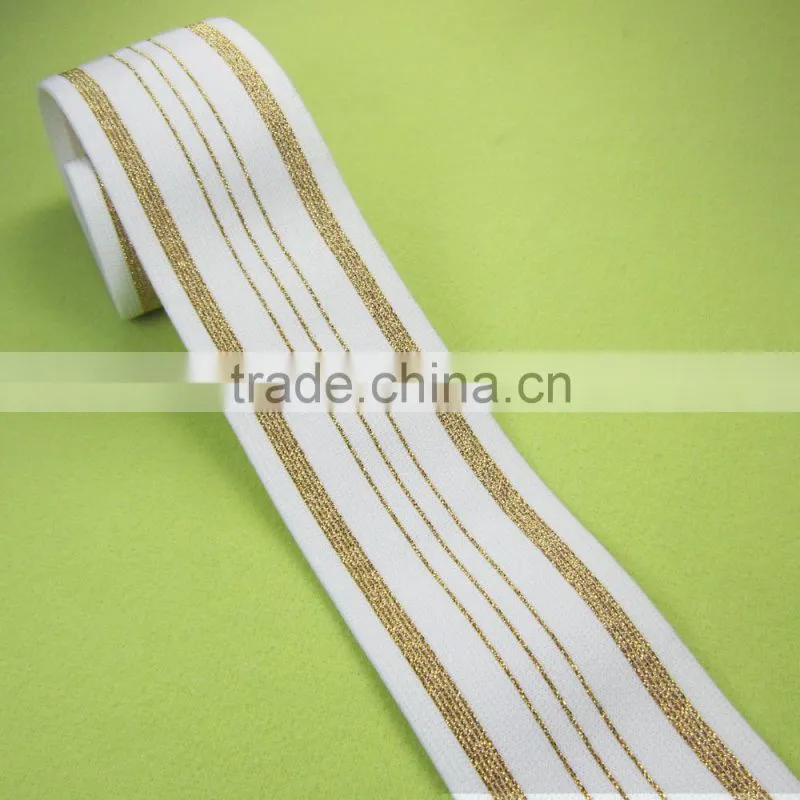 striped elastic ribbon