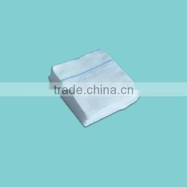gauze balls with x-ray thread