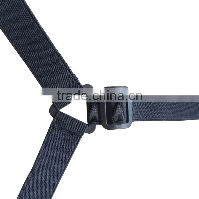 2 Pack 3-Way Adjustable Elastic Under Mattress Bed/Fitted Sheet Fastener,Crisscross Bed Sheet Strap Suspender,Slipcover Fastener