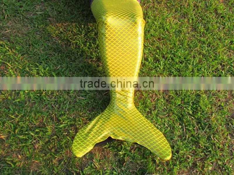 Fairy Girls Beautiful Rainbow Princess mermaid Tails Swim Fin