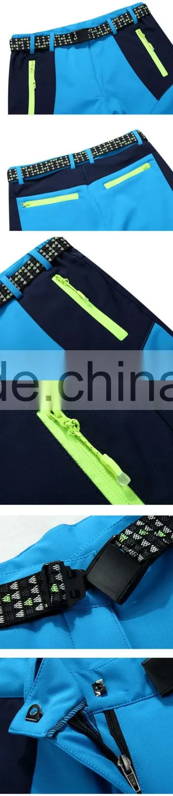 Keep Warm Polyester Hiking Trousers Jogger Pants Men