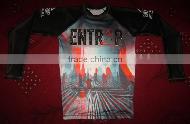 Full Sleeves Custom made Sublimation Rash Guards