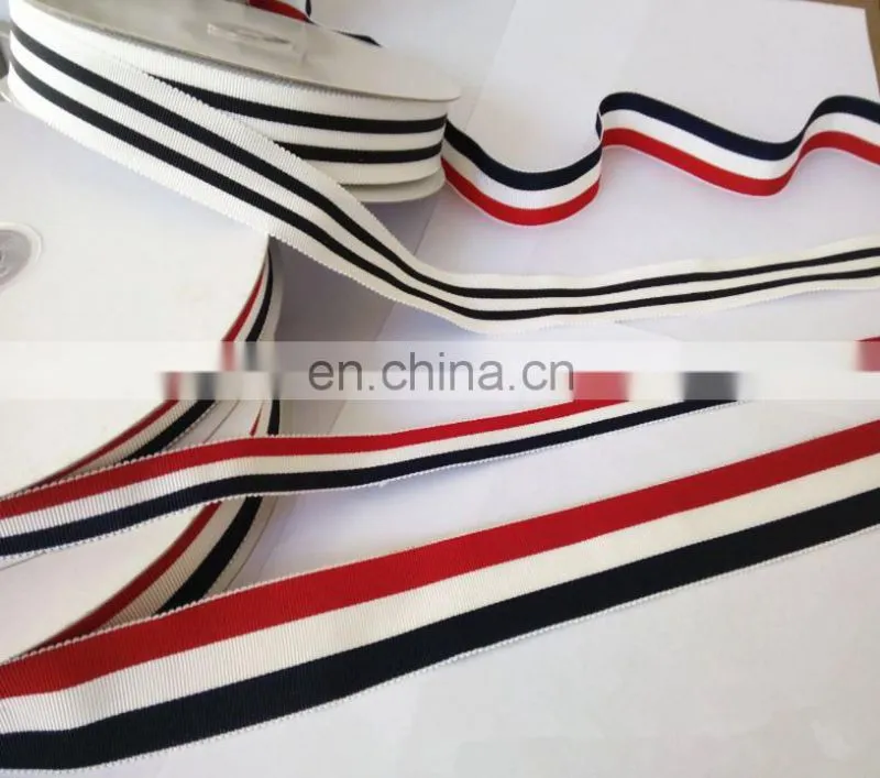 hot sale 1'' striped polyester tape