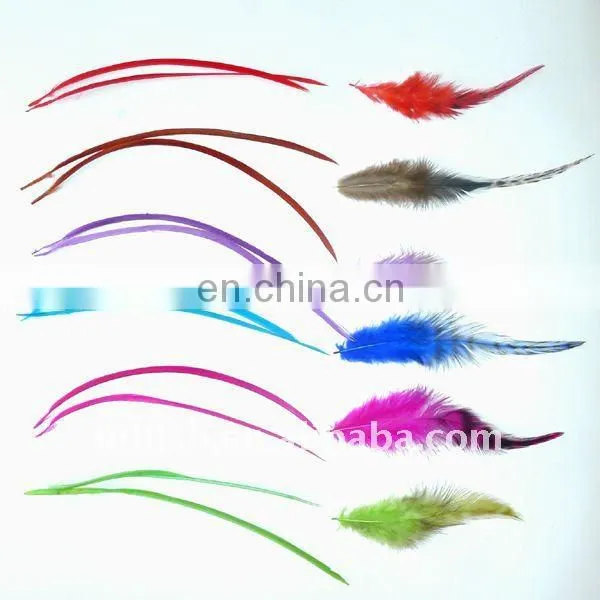 grizzly rooster hair feathers extensions FHE-0008