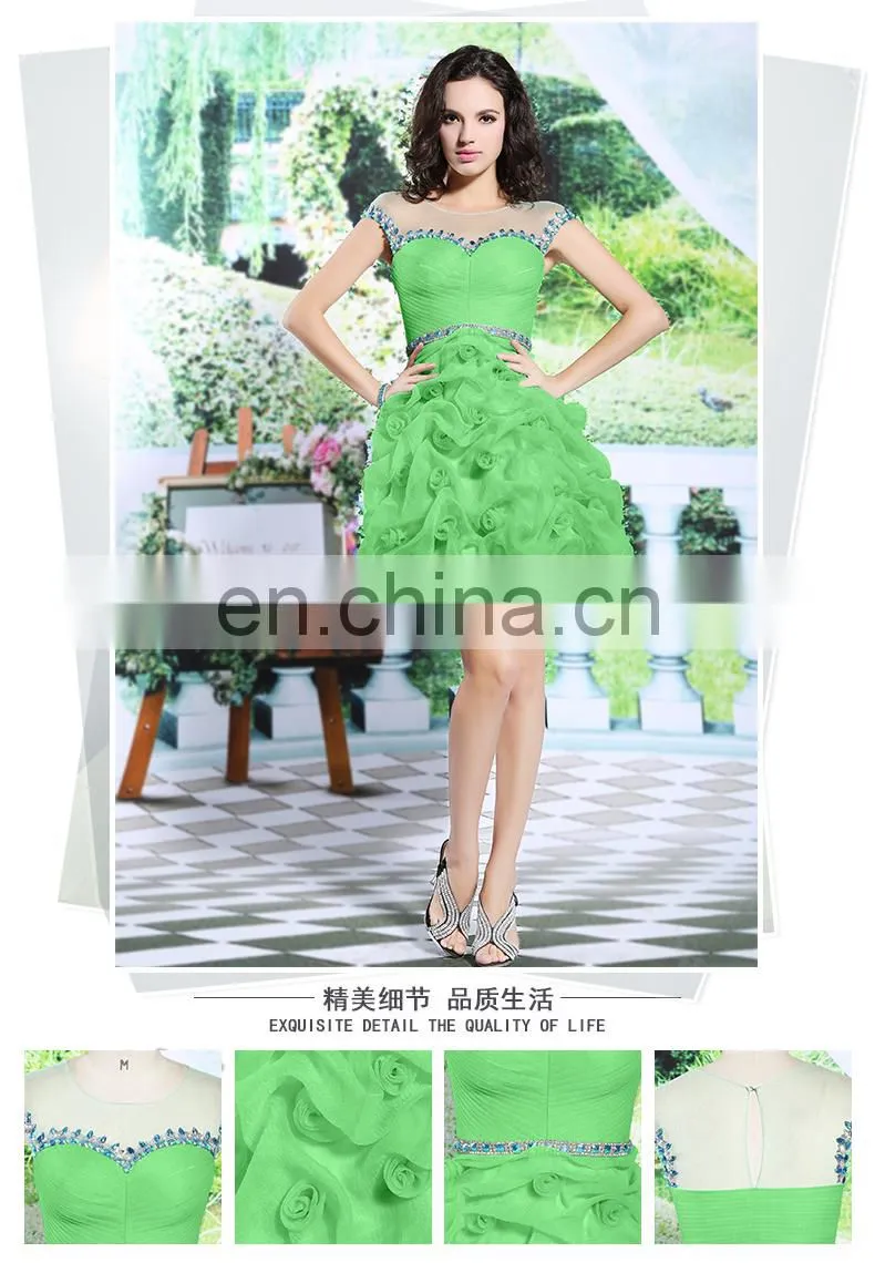 Amazing design rhinestone lady fashion new dress