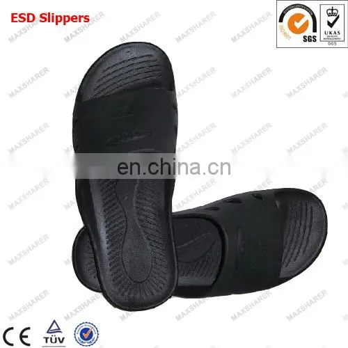 Factory wholesale cheap antistatic spu material slipper in alibaba