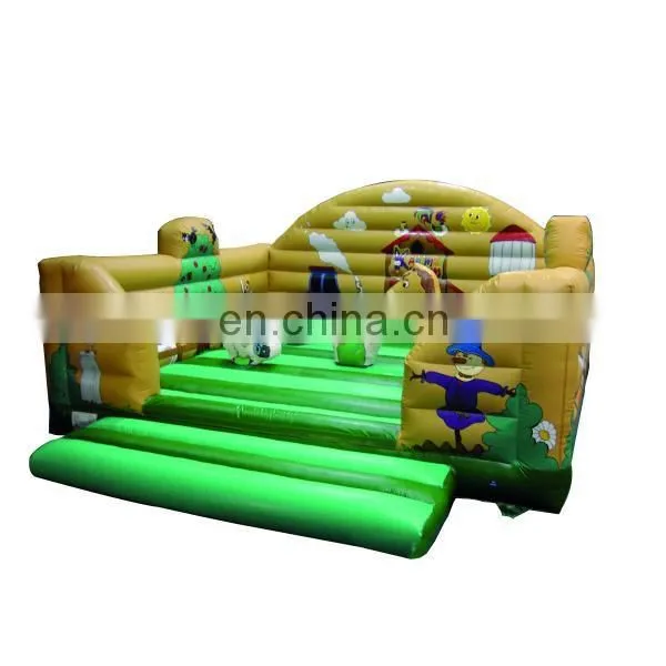 Inflatable Walled Bed - Farmyard