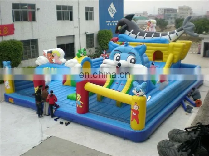 inflatable bounce-outdoor playground equipment