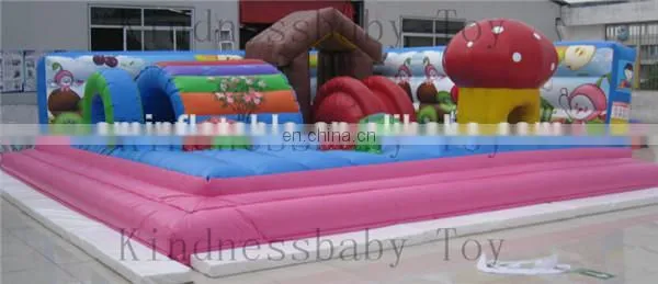 Kids inflatable fruit funcity / giant inflatable promotion fruit