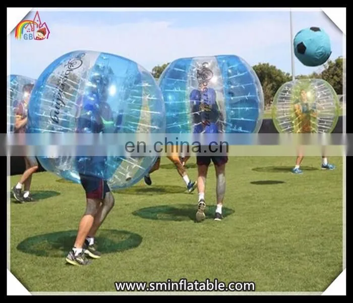 Hot sell inflatable belly bumper, inflatable soccer buddy suit, bubble football balloon for promotion