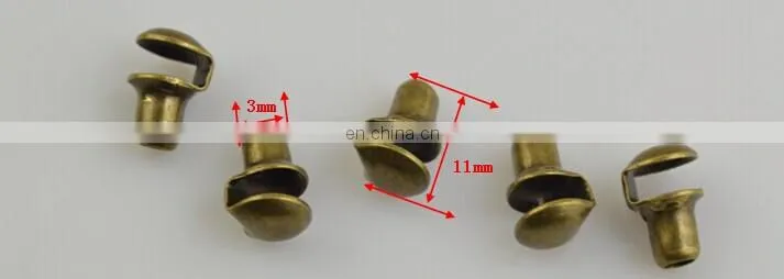 OR174 GH GOLA for shoe metal iron antique brass metal hook &eye