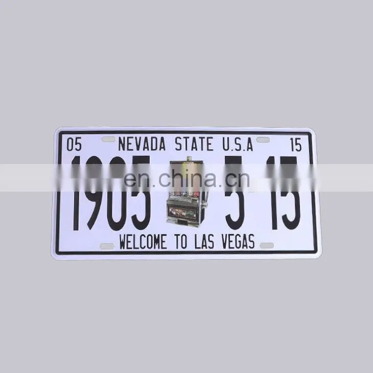 High Security Blank License Plates, Car Number Plates