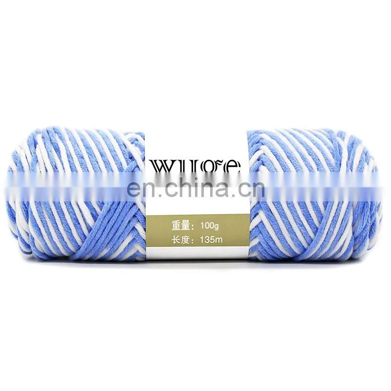 Good soft feeling Ring Spun cotton yarn used for hand knitting