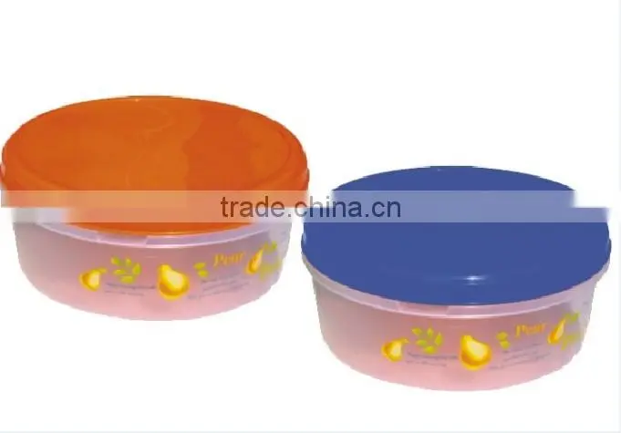 3.5L Round plastic food storage container, storage box