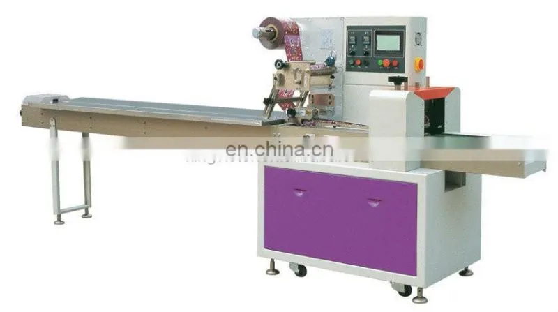 Nitrogen flushing automatic granola bar packaging machine