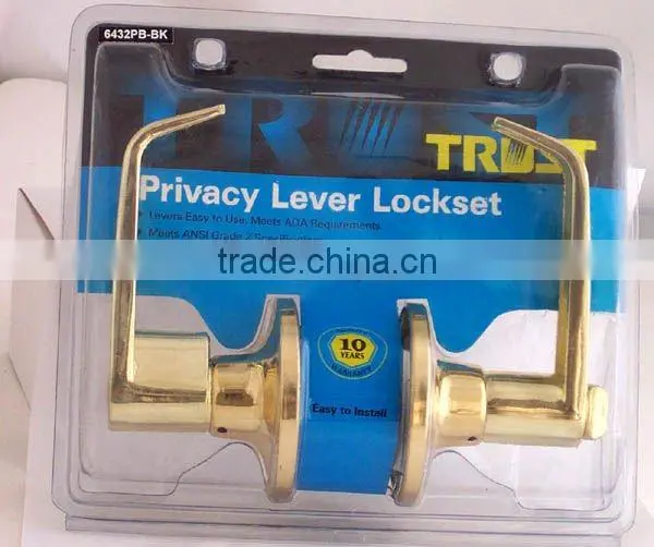 ANSI Grade 3 Tubular Lever Door Lock