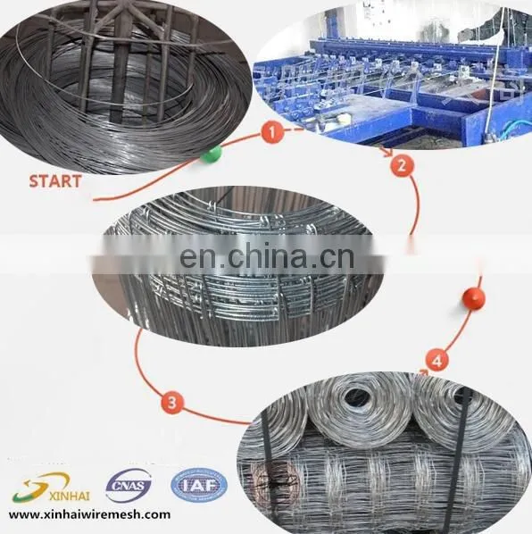 Safety Fence PVC Coated Steel for Cattle Fence Metal Heat Treated Pressure Treated Wood Type 1.8-2.5mm Everyday Xinhai