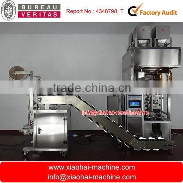 triangle tea bag packing machine