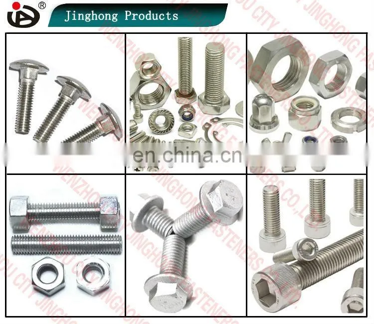 Customized stainless steel sex bolt with internal thread