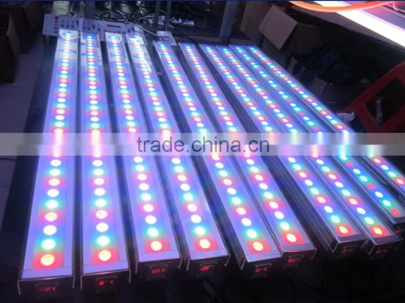 high quality led stage 36x3w led linear light 3in1 rgb led wall washer