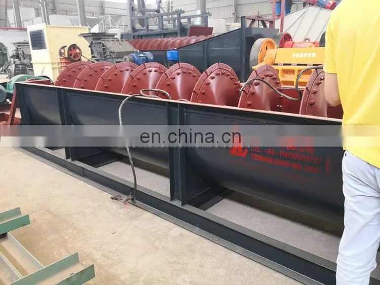 Mining screw spiral sand washing plant /screw classifier sand gold diamond washing plant