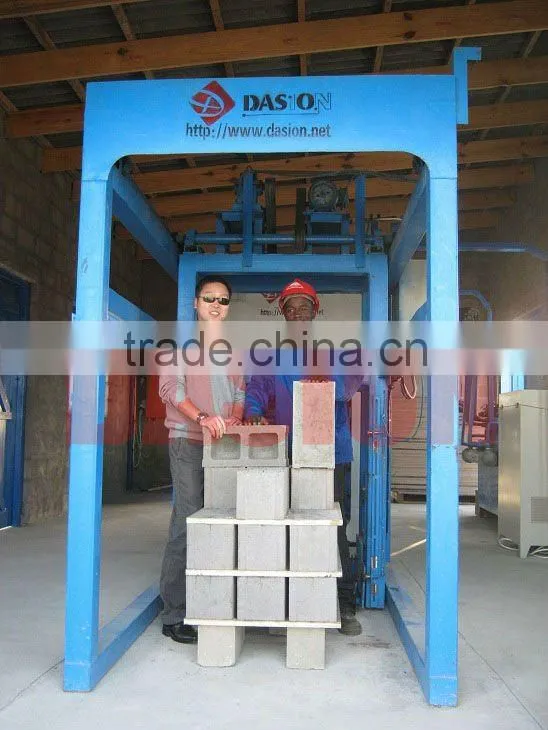 brick extruder machine DS8-15 cement block making machines price with high efficiency on sale