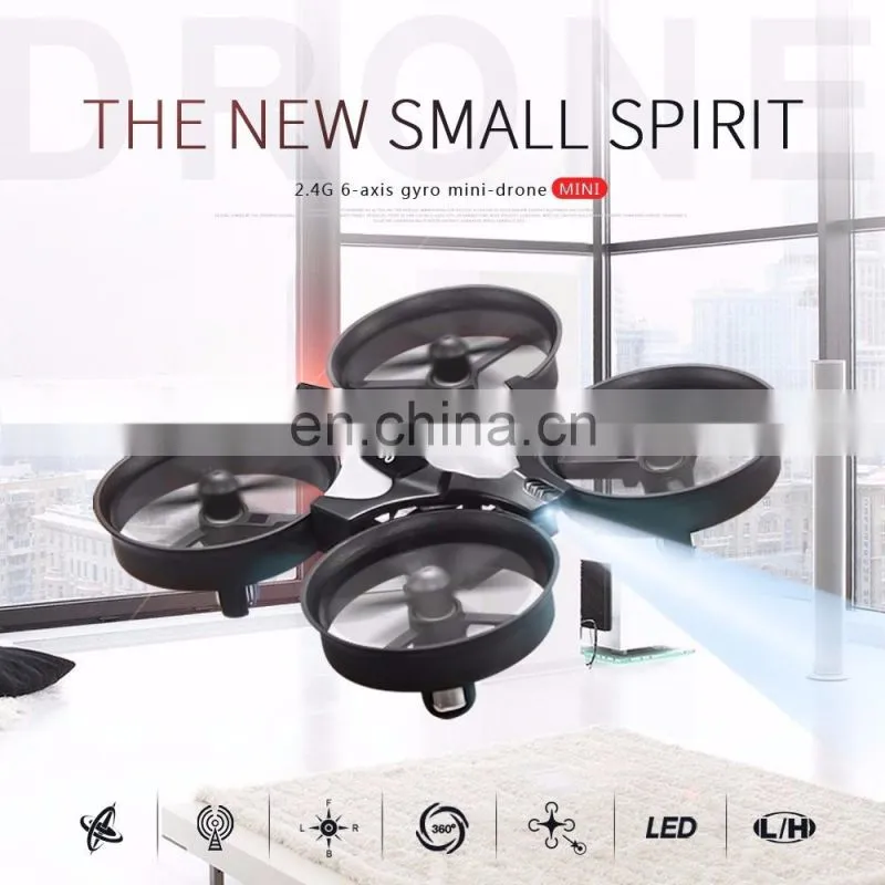 Hot Sales Mini Drone JJRC H36 RC Quadcopter 2.4GHz 4CH 6 Axis Gyro Pocket Quadcopter Drone Headless Mode One Key Return Function