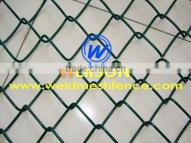 PE Coated Chain Link Fencing