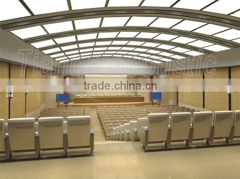 Grooved acoustic panel acoustic product in foshan