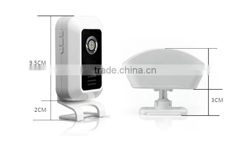 Wireless door bell Intrusion protetion doorbell smart house keeper alarm system