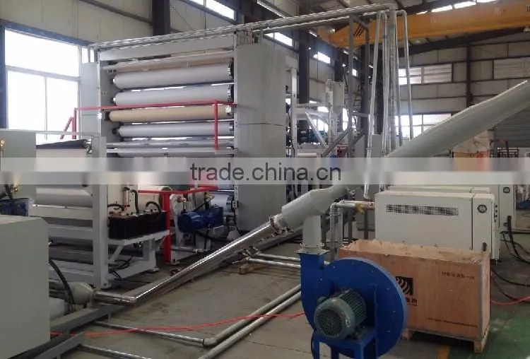 PE breathable film used surgical protective clothing making machine