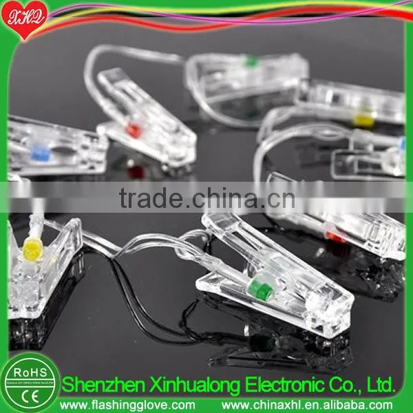 Flashing LED strip light LED peg