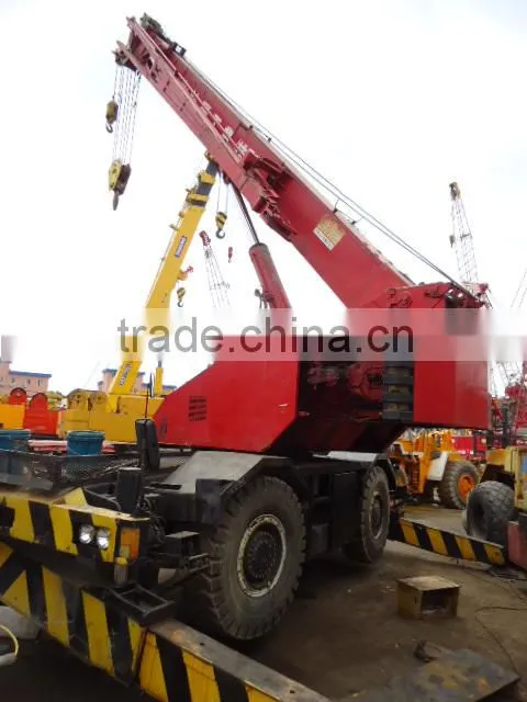 Used condition Liebherr 30t rough terrain crane in shanghai for sale with good condition and high quality