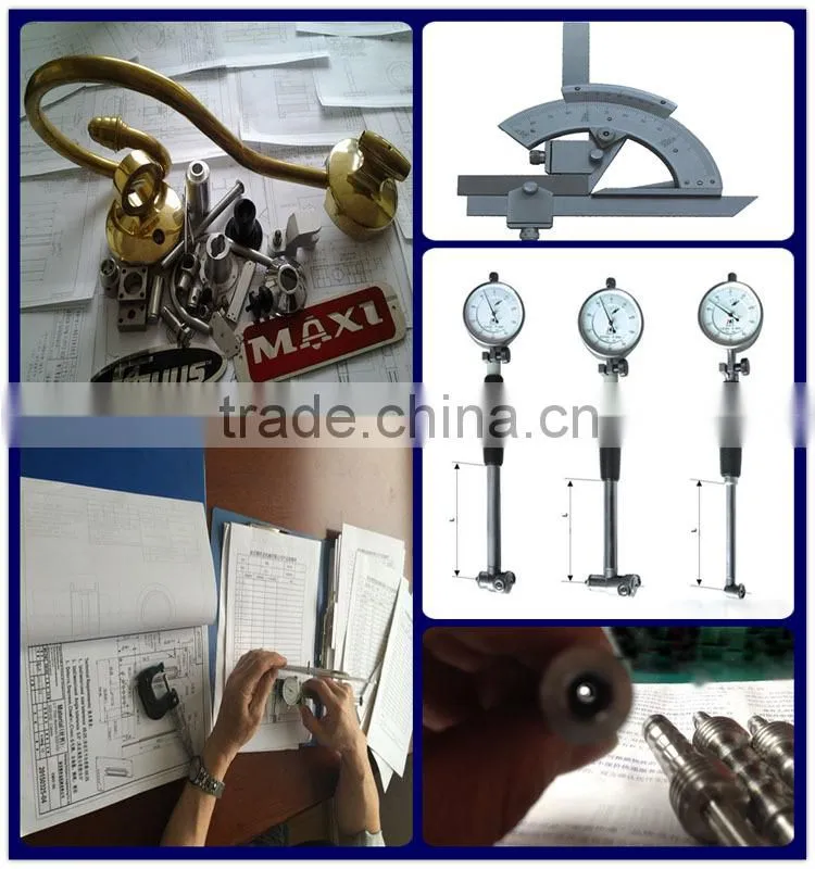981 half round stainless steel fabrication brass lock core double glass door single lock head