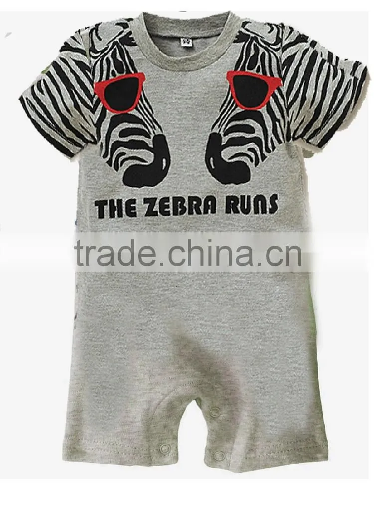 2016 Latest Design Summer Children Clothes Cute Infant&Toddler Animal Jumpsuit Fashion Baby Outfits