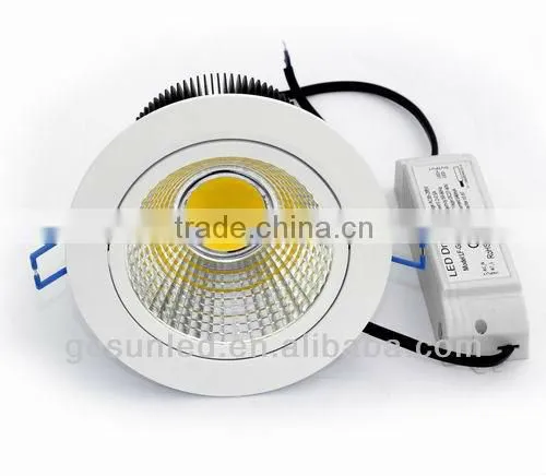 Indoor lighting 3000k/4000k/5000k 20W LED COB Ceiling Downlight