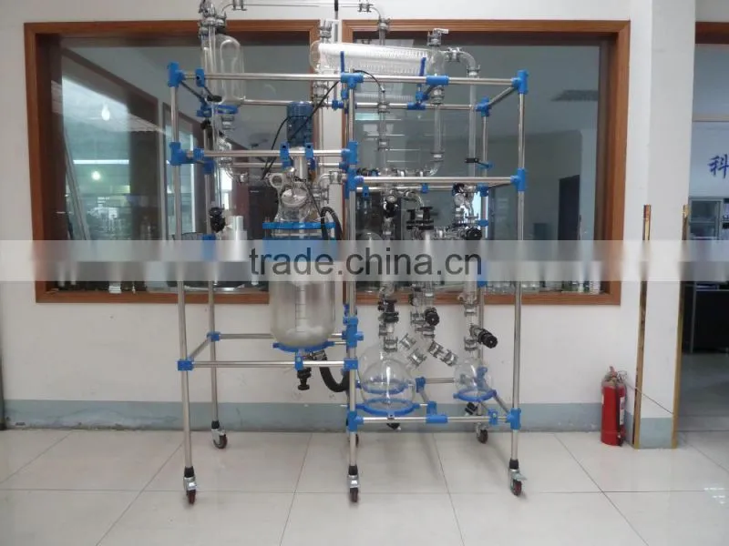 Customized Rectification Reaction Device, Glass Reactor with Cheap Price