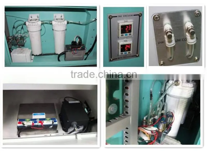 uv hybrid printer for glass, ceramic, acrylic, leather, film, pvc, vinyl, wallpaper