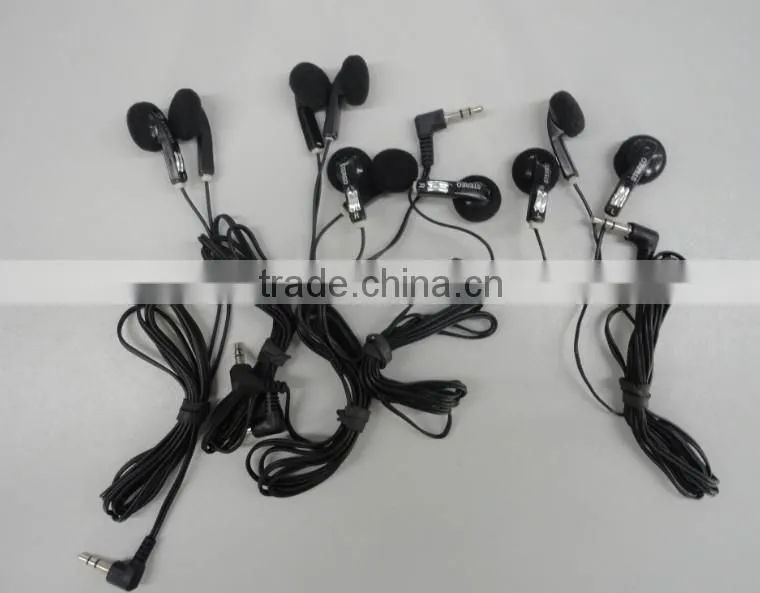 cheap airline earphone disposable