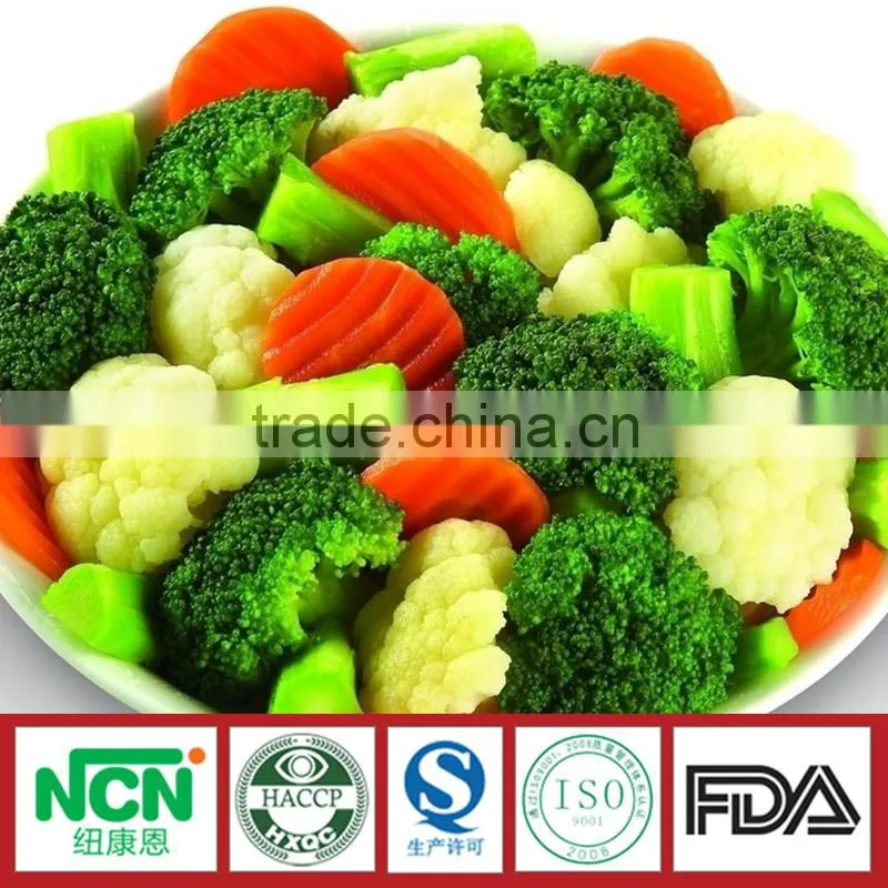 IQF Mix Vegetable(broccoli,cauliflower,carrot,stalk)