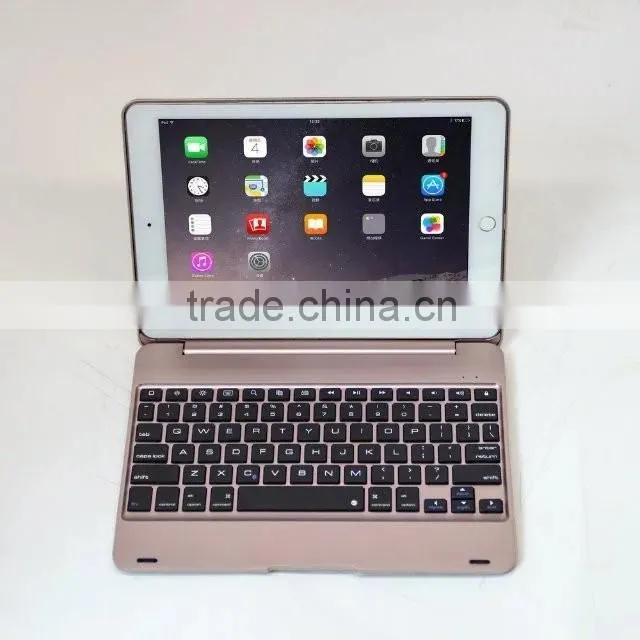 Bluefinger Factory supply clamshell Bluetooth keyboard case for newest iPad Pro&iPPAD Air 2 with coloreful protective case