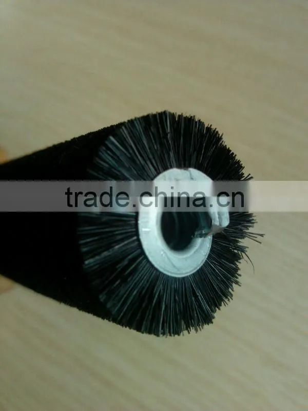 Indusrial round spiral bristle roller brush