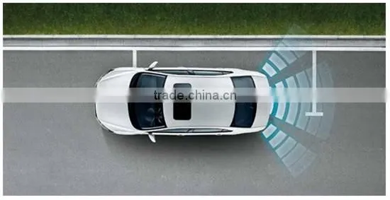 Waterproof clear silicone seals rings on auto reversing radar